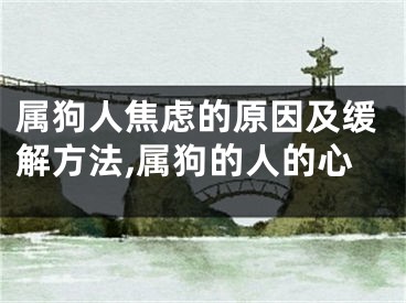 属狗人焦虑的原因及缓解方法,属狗的人的心