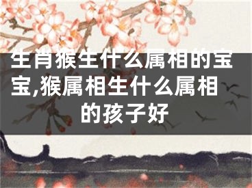 生肖猴生什么属相的宝宝,猴属相生什么属相的孩子好