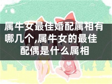 属牛女最佳婚配属相有哪几个,属牛女的最佳配偶是什么属相
