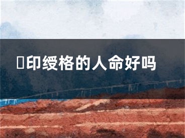 ​印绶格的人命好吗