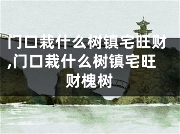 门口栽什么树镇宅旺财,门口栽什么树镇宅旺财槐树
