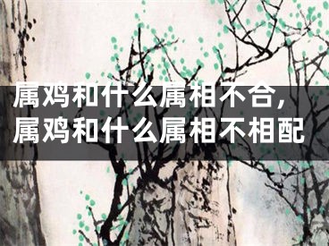 属鸡和什么属相不合,属鸡和什么属相不相配