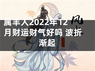 属羊人2022年12月财运财气好吗 波折渐起