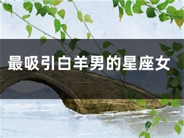 最吸引白羊男的星座女