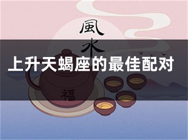 上升天蝎座的最佳配对
