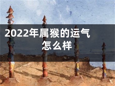 2022年属猴的运气怎么样