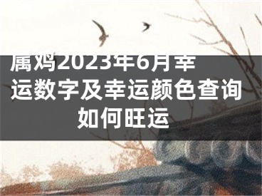 属鸡2023年6月幸运数字及幸运颜色查询 如何旺运