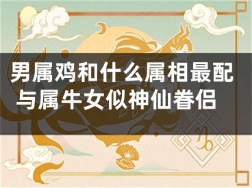 男属鸡和什么属相最配 与属牛女似神仙眷侣