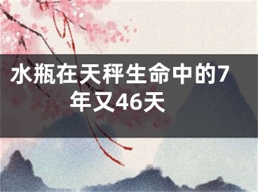水瓶在天秤生命中的7年又46天