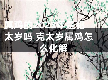 属鸡的2023年是犯太岁吗 克太岁属鸡怎么化解
