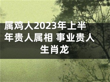 属鸡人2023年上半年贵人属相 事业贵人生肖龙
