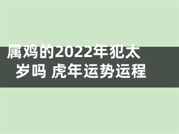 属鸡的2022年犯太岁吗 虎年运势运程