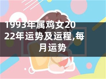 1993年属鸡女2022年运势及运程,每月运势