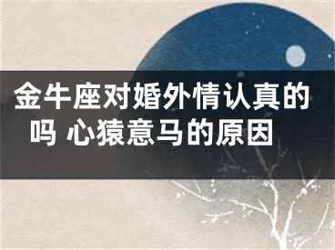 金牛座对婚外情认真的吗 心猿意马的原因