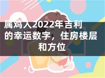 属鸡人2022年吉利的幸运数字，住房楼层和方位