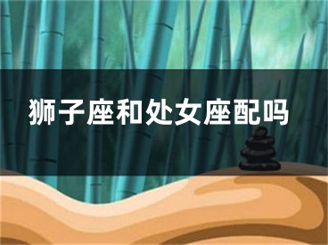 狮子座和处女座配吗