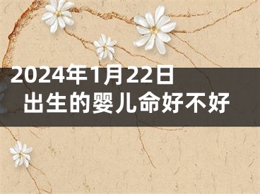 2024年1月22日出生的婴儿命好不好