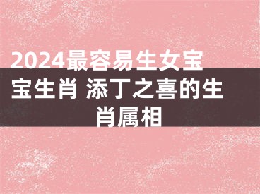 2024最容易生女宝宝生肖 添丁之喜的生肖属相