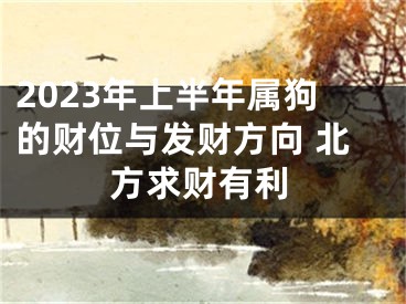 2023年上半年属狗的财位与发财方向 北方求财有利