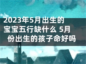 2023年5月出生的宝宝五行缺什么 5月份出生的孩子命好吗