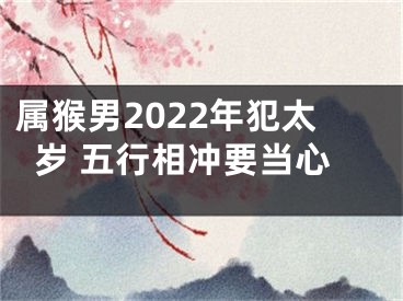 属猴男2022年犯太岁 五行相冲要当心