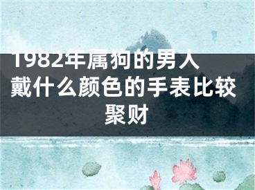 1982年属狗的男人戴什么颜色的手表比较聚财