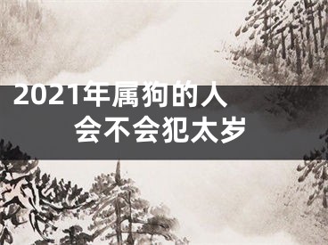 2021年属狗的人 会不会犯太岁