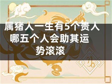 属猪人一生有5个贵人  哪五个人会助其运势滚滚 