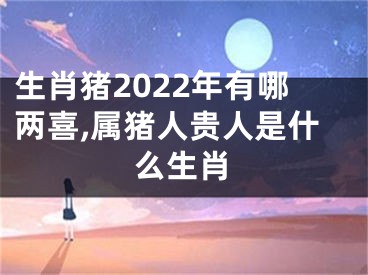生肖猪2022年有哪两喜,属猪人贵人是什么生肖