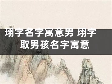 珝字名字寓意男 珝字取男孩名字寓意
