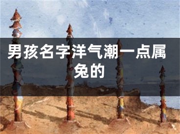 男孩名字洋气潮一点属兔的