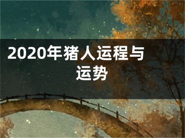 2020年猪人运程与运势