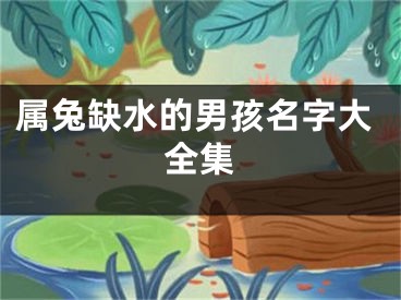 属兔缺水的男孩名字大全集