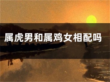 属虎男和属鸡女相配吗