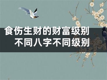 食伤生财的财富级别 不同八字不同级别