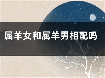 属羊女和属羊男相配吗