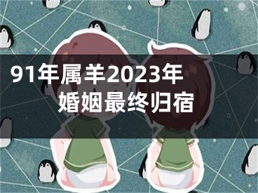 91年属羊2023年婚姻最终归宿