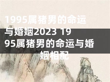 1995属猪男的命运与婚姻2023 1995属猪男的命运与婚姻相配